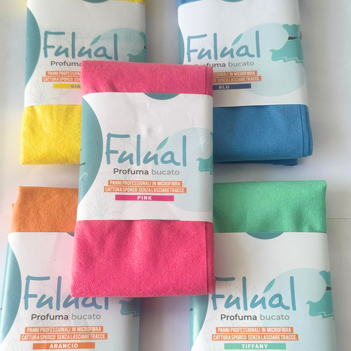 Panno in Microfibra Arancione